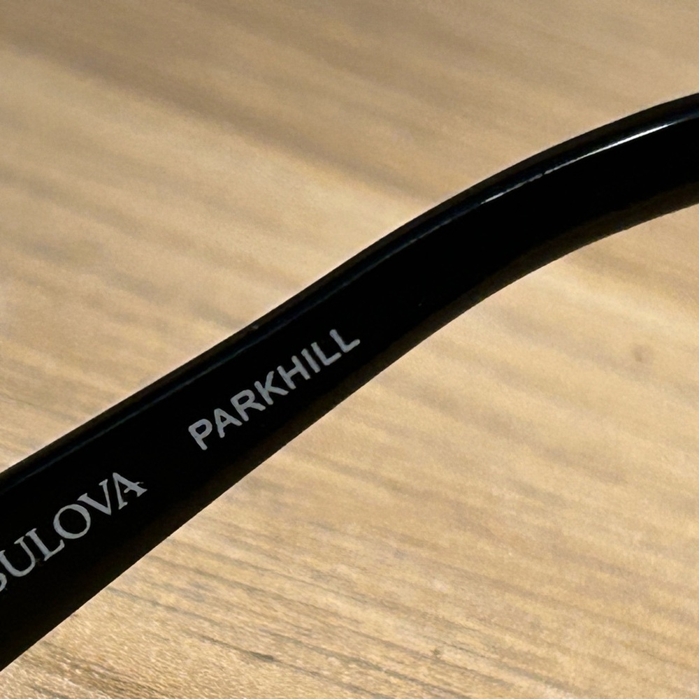 Gunmetal Rectangular Sunglasses - image 6